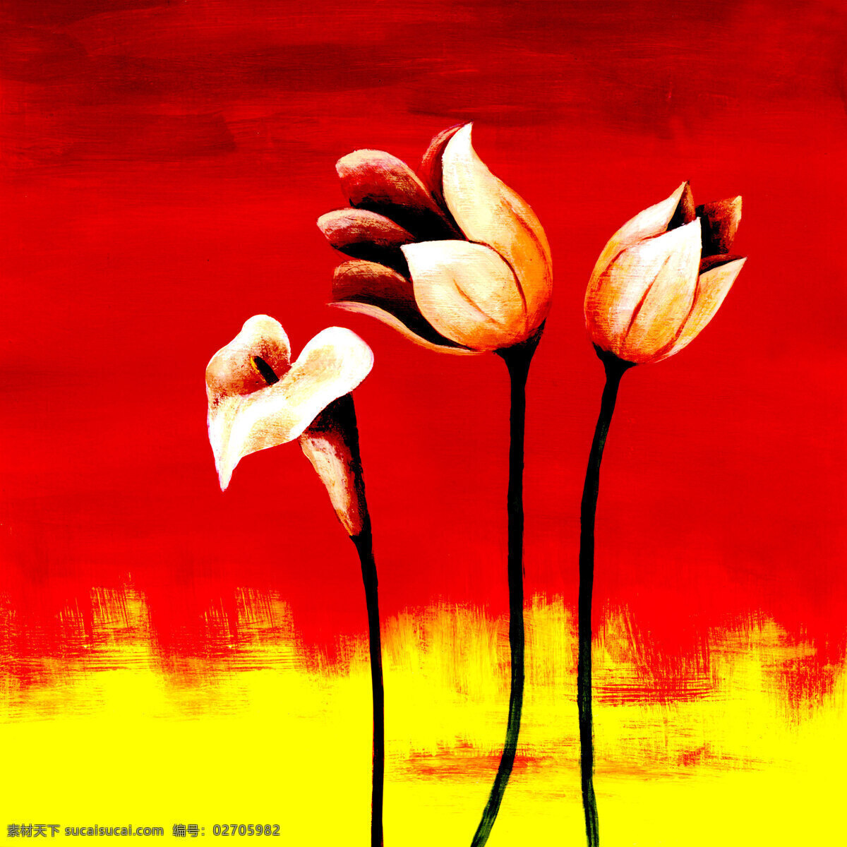 抽象 花草 绘画书法 文化艺术 无框画图片 油画 抽象设计素材 抽象模板下载 装饰素材