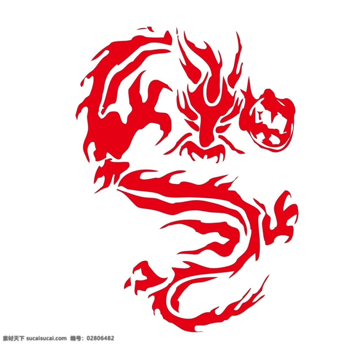 印花 矢量图 动物 服装图案 龙 印花矢量图 靓仔装 面料图库 服装设计 图案花型