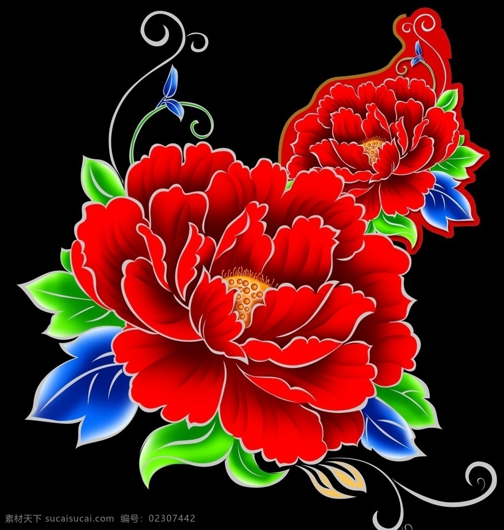 牡丹 花 精品 女人 花冠 花王 中国 创意 月饼 酒盒 源文件 文化艺术 传统文化