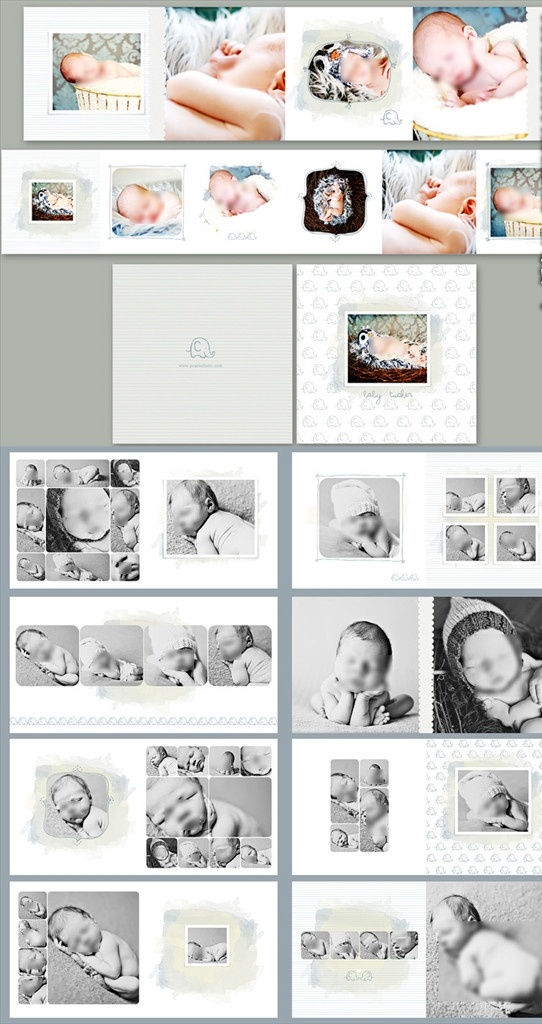 淡 彩 小象 卡通 相册 模板 条纹 网格 大象 水彩 水粉 底纹 背景 摄像 卡片 相框 影楼 儿童 幼儿 婴儿 摄影模板 儿童摄影模板