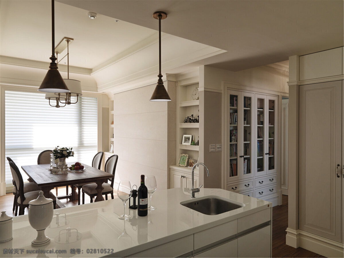 美式 简约 室内 厨房 橱柜 设计图 家居 家居生活 室内设计 装修 家具 装修设计 环境设计