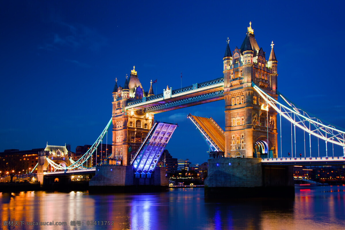伦敦 塔桥 夜景 伦敦塔桥夜景 伦敦塔桥 伦敦风景 城市风景 英国旅游景点 建筑设计 环境家居