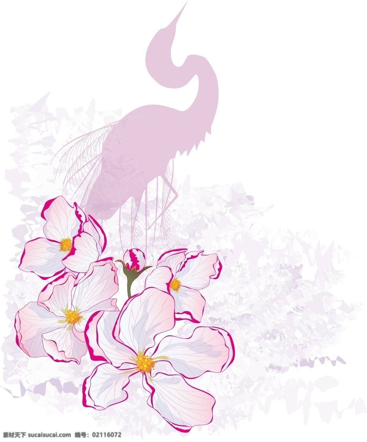 矢量 精美 浪漫 花卉图片 花纹装饰 精美花纹 矢量素材 装饰 浪漫花卉 家居装饰素材