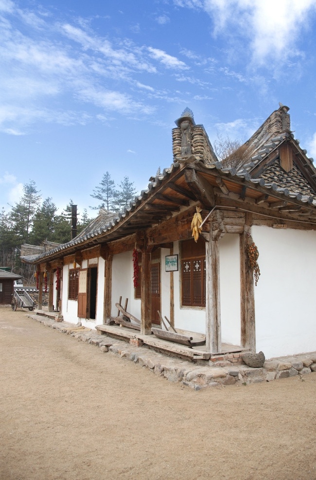 中国 朝鲜族 民族风情 建筑 民主建筑 复古建筑 建筑摄影 鲜族风情建筑 建筑园林