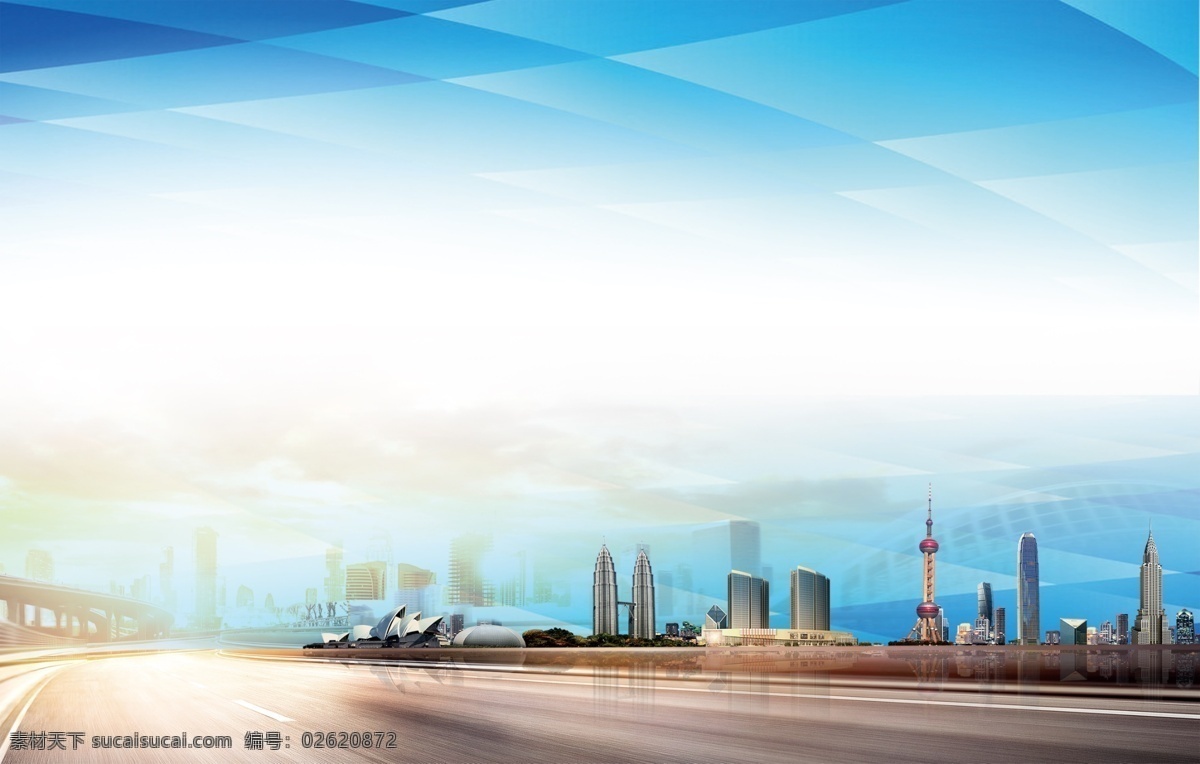大气 汽车 公路 道路 背景 汽车背景 蓝天 光效 电商 汽车安全日