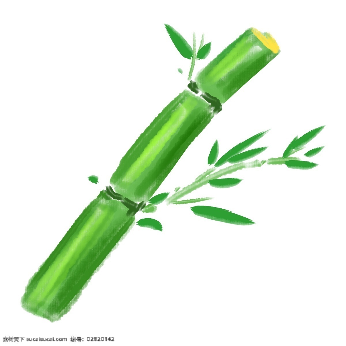 手绘 绘画 竹子 插画 绿色的竹子 国画的竹子 手绘竹子插画 文征明的竹子 写意的竹子 油画的竹子