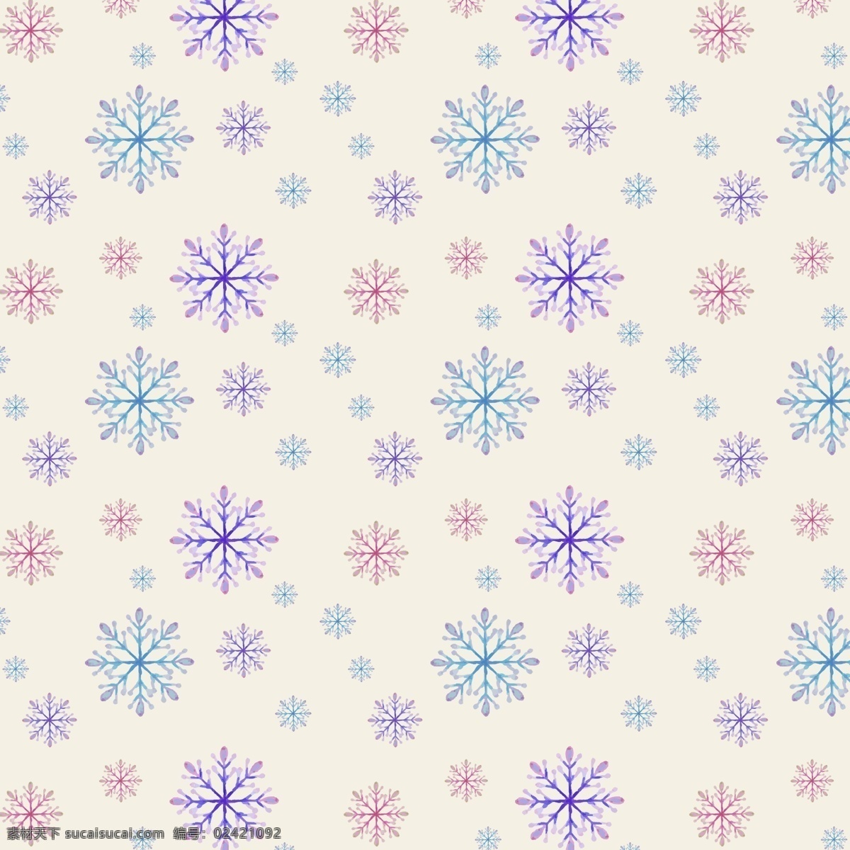多种 风格 雪花 圣诞 图案 雪花背景图 ai素材 雪花背景素材 礼品 包装纸 圣诞节 清新 冬天 冬季素材 紫色雪花 蓝色雪花 红色雪花