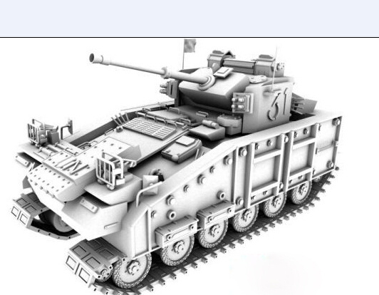 霸气 坦克 模型 3d模型 车模型 霸气坦克模型 3d模型素材 其他3d模型