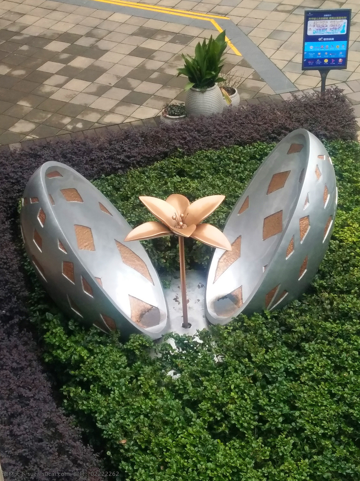 不锈钢雕塑 蛋 鸡蛋 不锈钢鸡蛋 雕塑 不锈钢花 花雕 公园雕塑 孵出 花瓣雕塑 广场雕塑 雕塑艺术 经典摄影 建筑园林