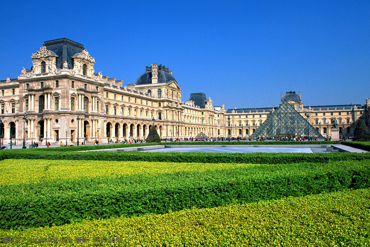 法国卢浮宫 法国 卢浮宫 古堡 广场 贝律明 博物馆 国外旅游 旅游摄影