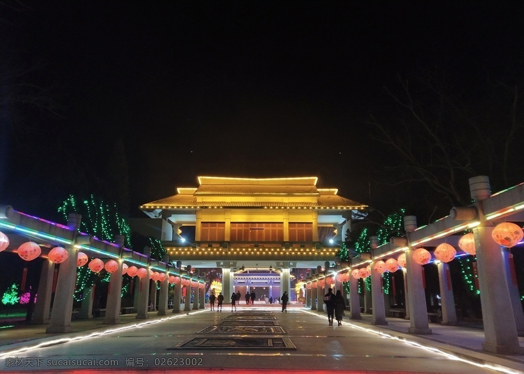 酒泉公园夜色 自然景观 都市 夜色 公园夜色 酒泉公园 旅游摄影 自然风景