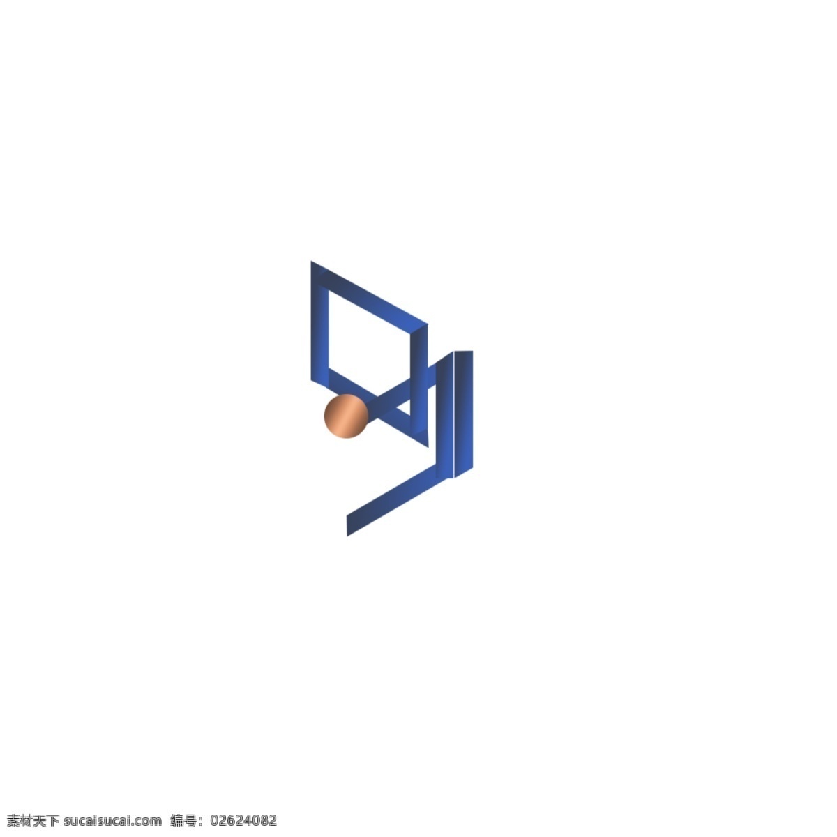 简约 篮球 协会 logo 蓝色 创意 篮球logo 蓝色logo 简约logo logo设计