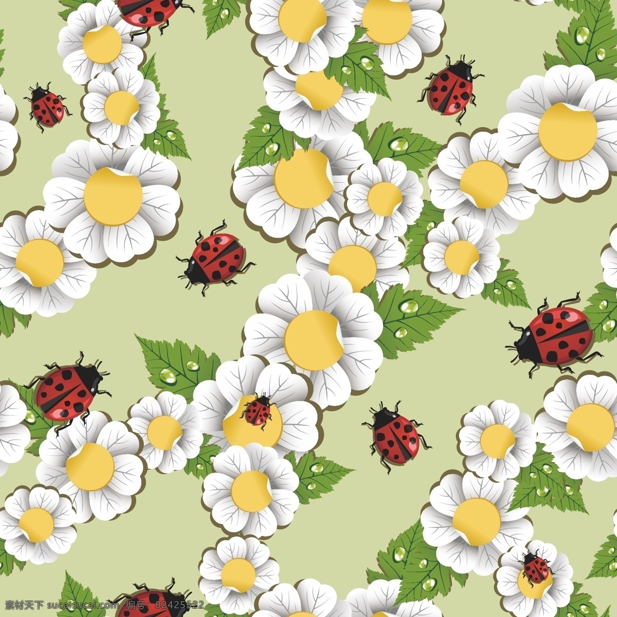 白色花朵底纹 底纹 飘虫 花朵 白色