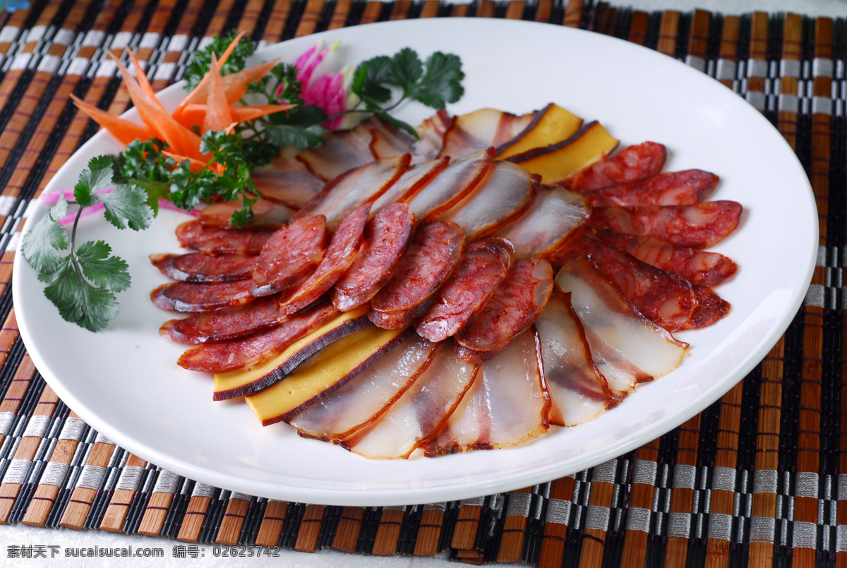 腊味拼盘 美食 传统美食 餐饮美食 高清菜谱用图