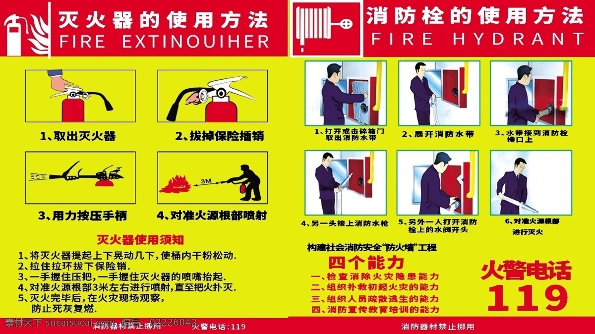 灭火器指示 灭火器存放处 灭火器指示点 温馨提示 灭火器提示