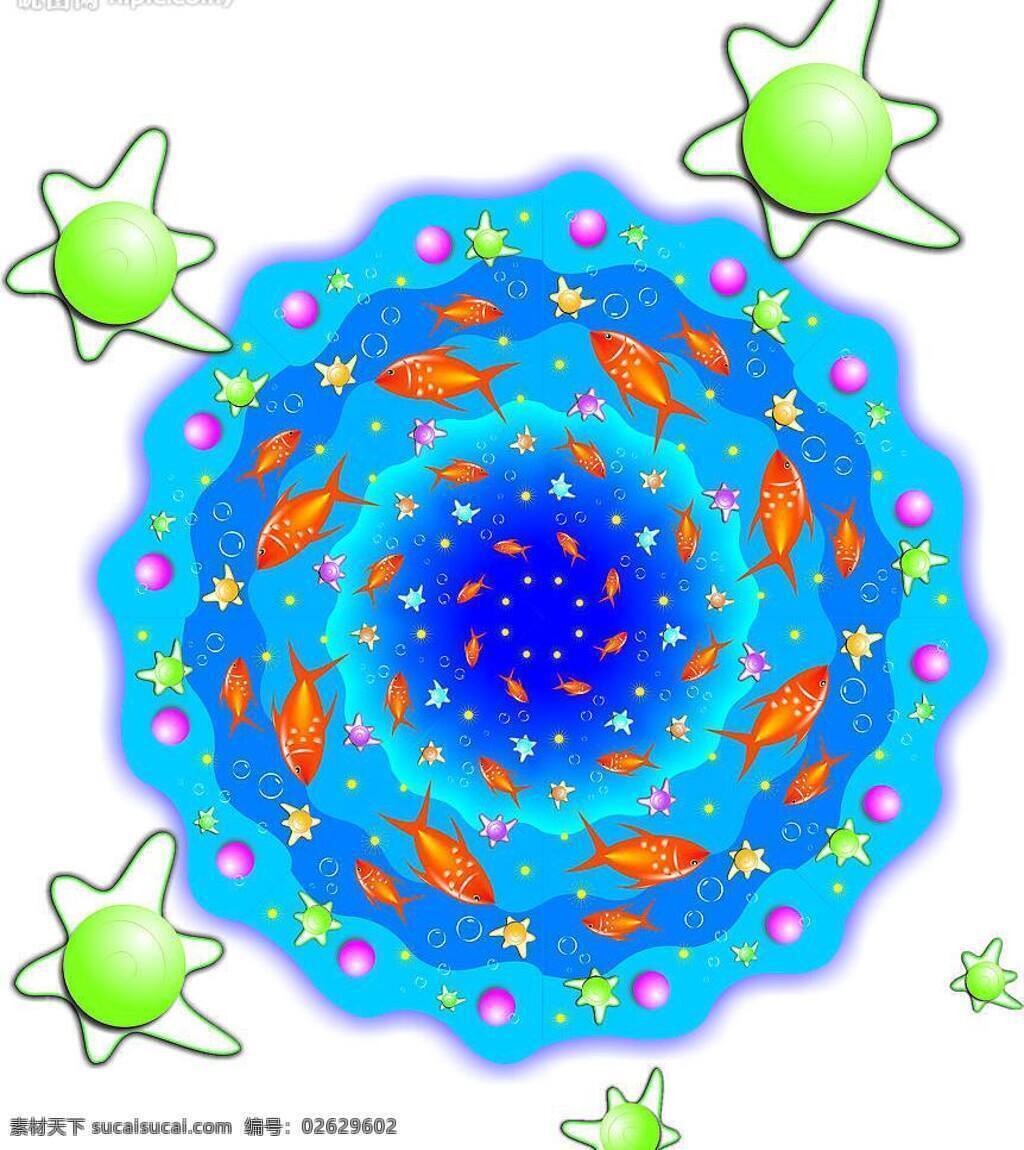 创意 图腾 其他生物 生物世界 矢量图库 鱼 矢量 模板下载 创意图腾 psd源文件