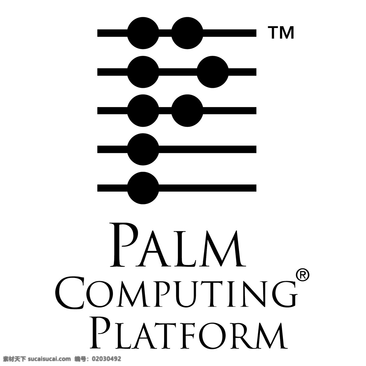 palm 计算 平台 公交车站台 矢量图 其他矢量图