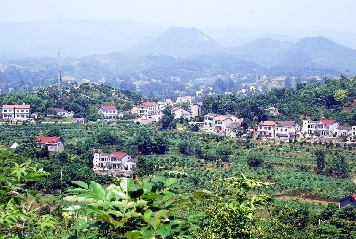 美丽山村 荆州 松滋 李家湾 山村 田野 山水风景 自然景观