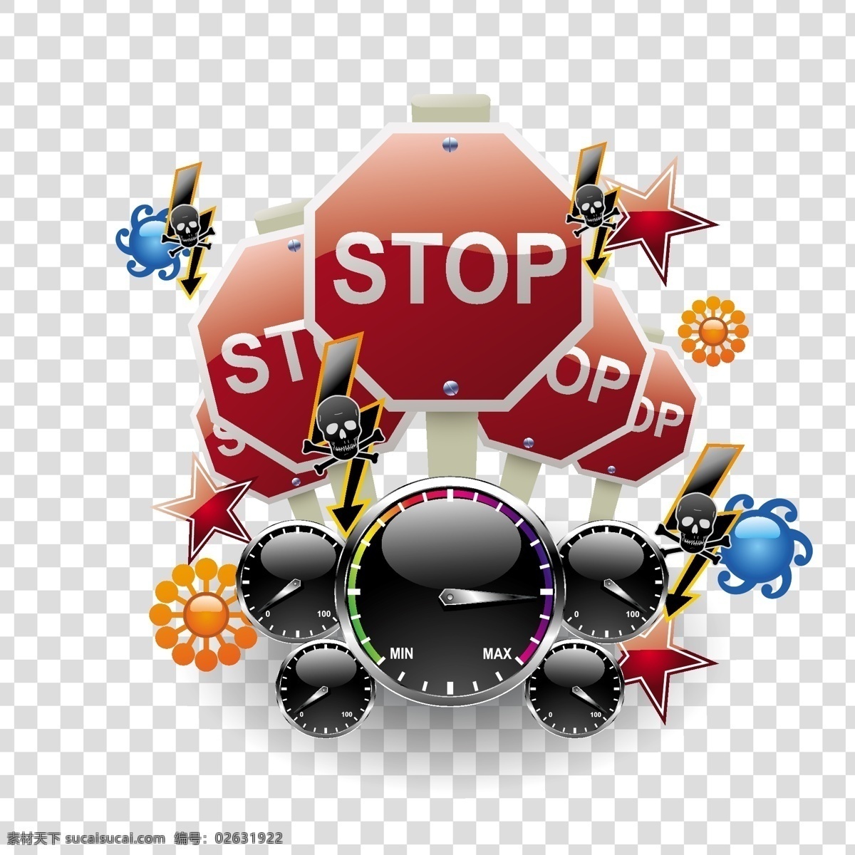 stop 公益 交通 禁止 路牌 路障 其他矢量 矢量素材 停止 潮流 主题 矢量 时速表 迈克表 指示牌 海报 招贴 环保公益海报