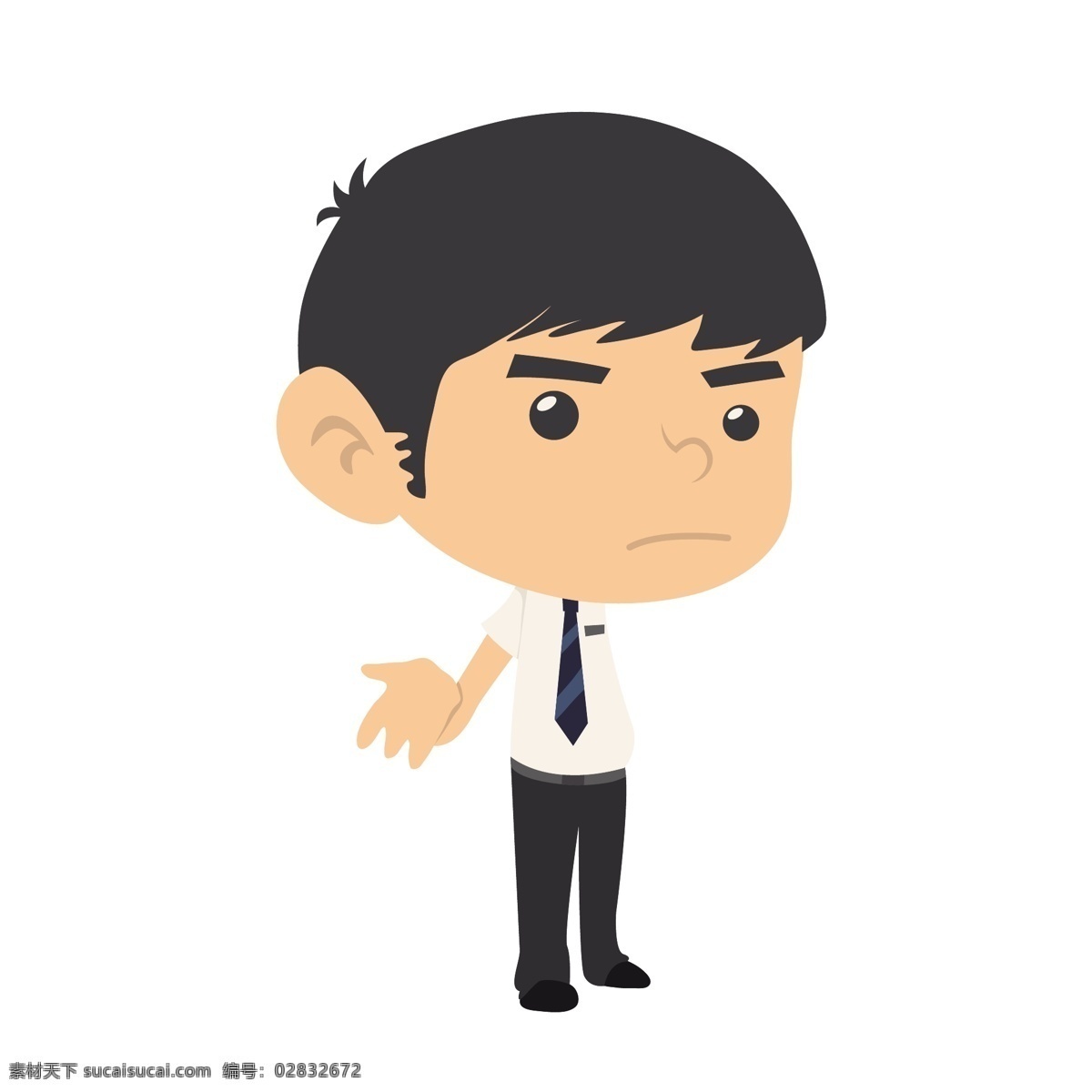 摊手 男人 矢量 手势 五四 五四运动 五四青年 青年 商务 商务男人 卡商务人士 通青年 卡通少年 活跃 活跃的青年