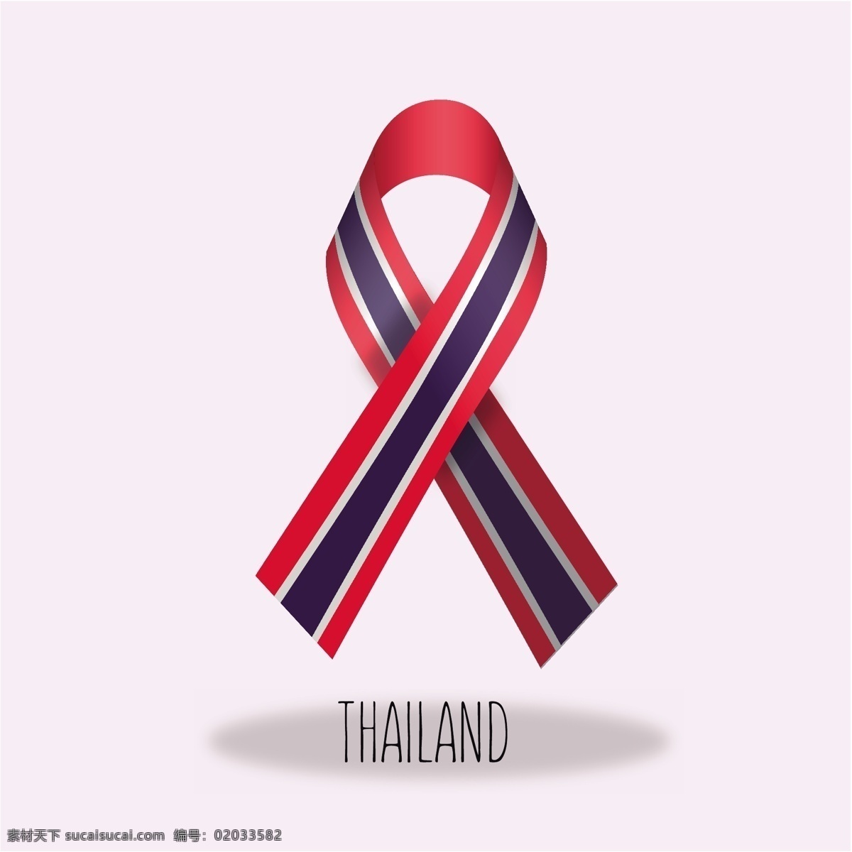 泰国 国旗 丝带 丝带设计