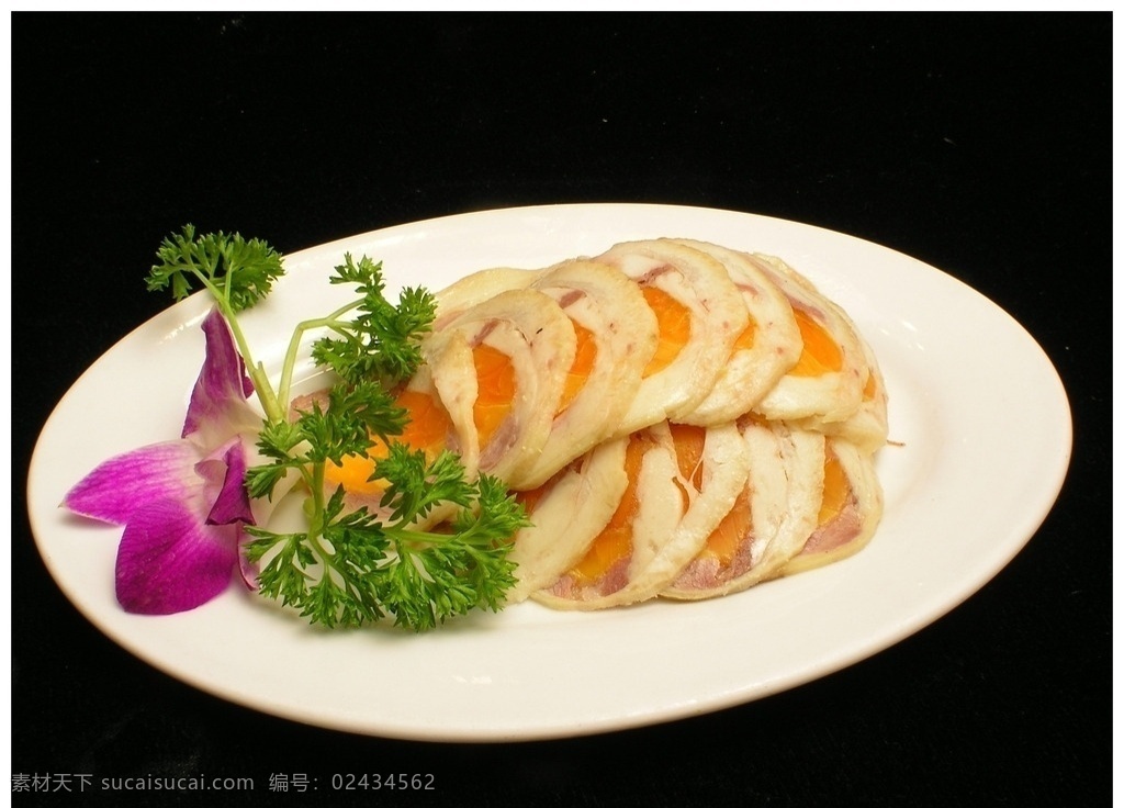 蛋黄鸭卷 美食摄影 传统菜 家常菜 传统美食 菜 餐饮美食