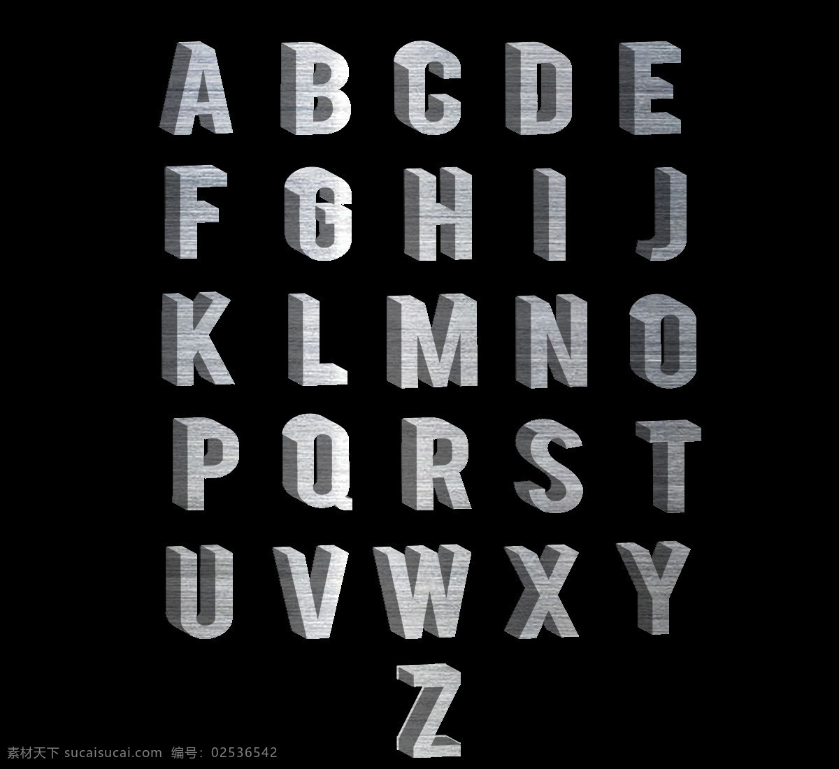 字母免抠素材 26英文字母 变形字母 可爱字母 英文 字母设计 字母 标志图标 其他图标