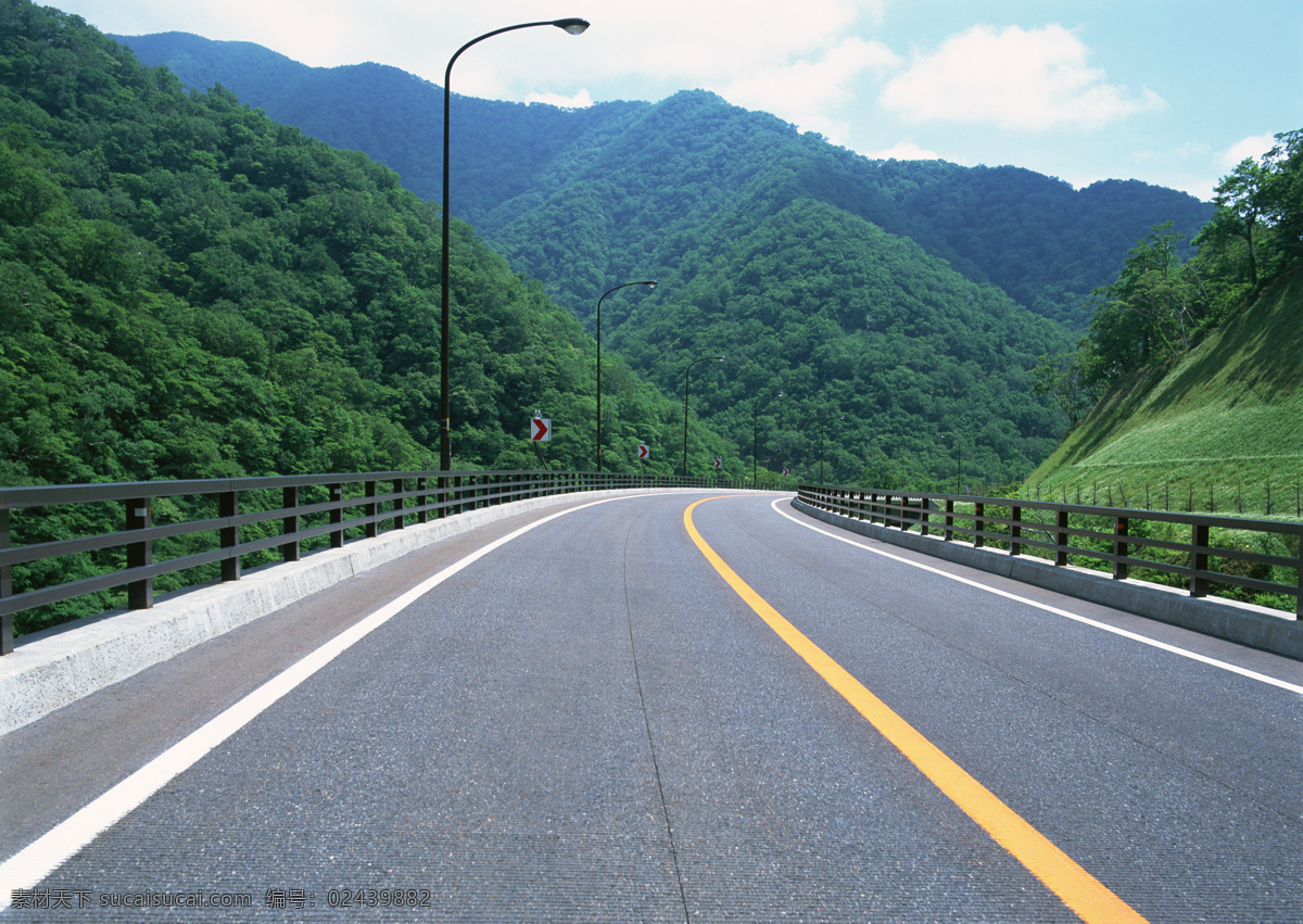 道路与景色 道路 景色 马路 山区道路 道路风景 自然景观 自然风景