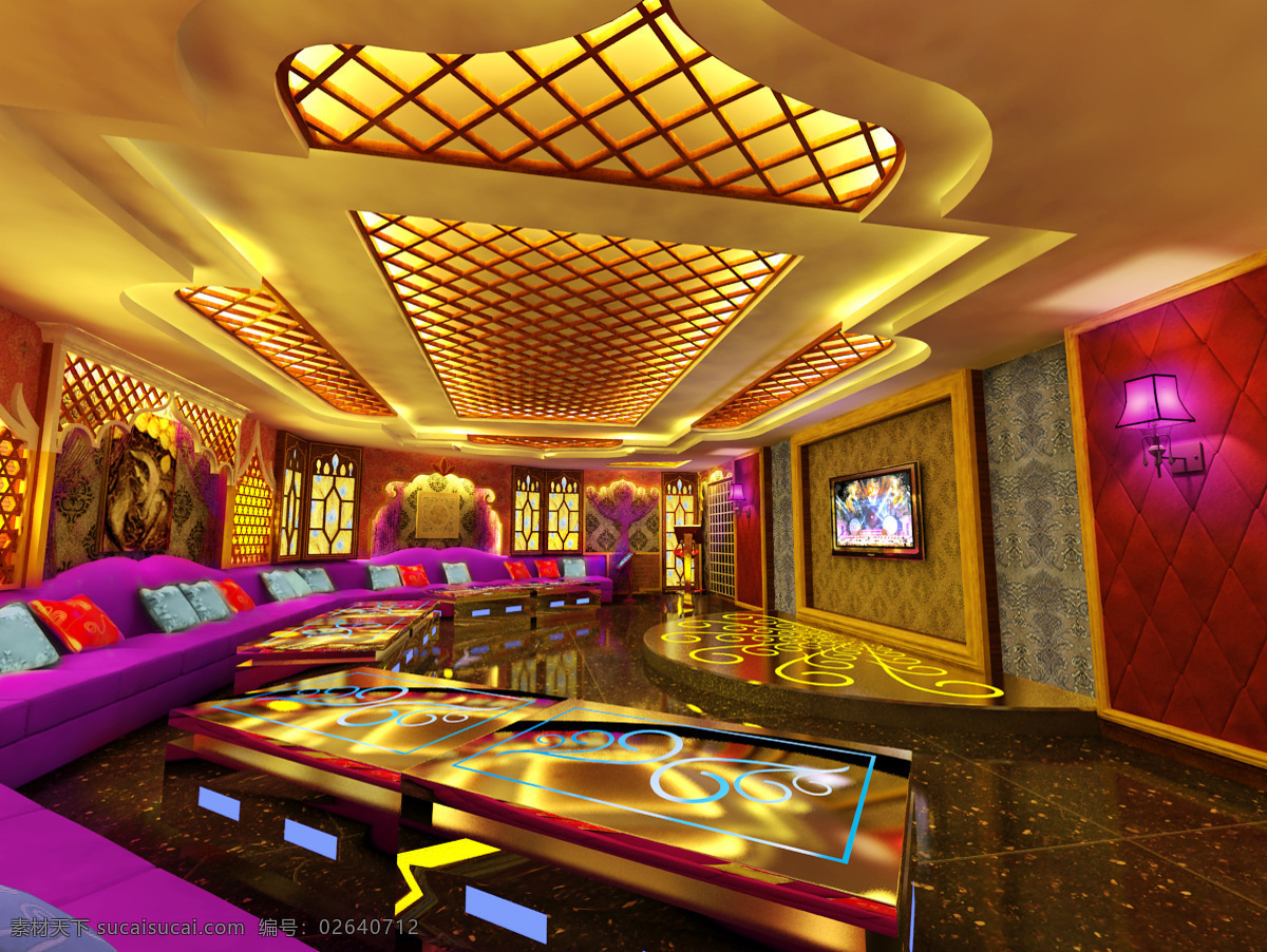 ktv vip 灯光设计 东南亚 环境设计 室内设计 效果图 大 包厢 设计素材 模板下载 大包厢 装饰素材