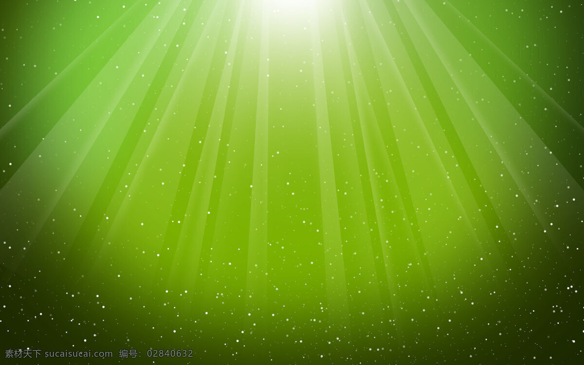炫彩绿光 梦幻 星光 绿色 背景底纹 底纹边框