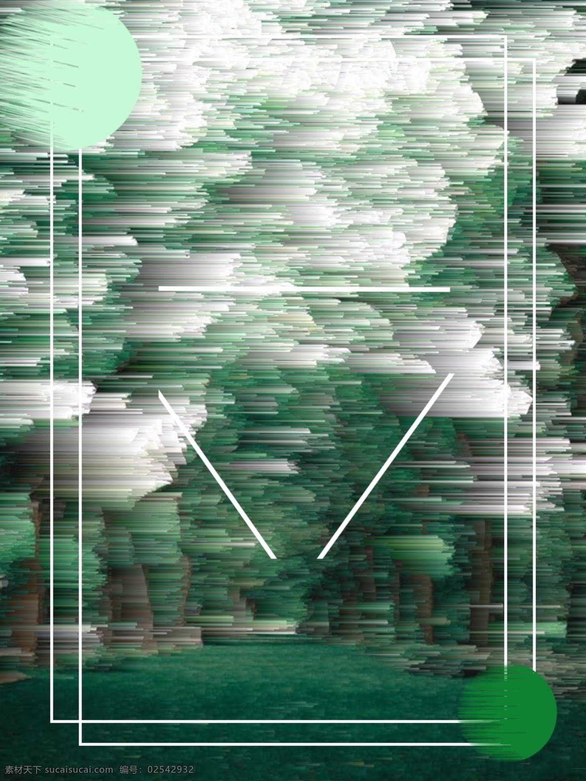 故障 酷 炫 绿色 线 框 流行 炫彩 酷炫 线框