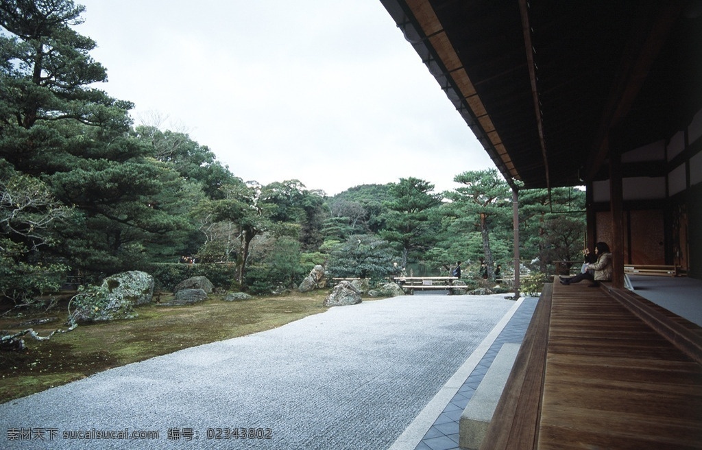 日式庭院 日本 庭院 自然主义 禅意 枯山水 旅游摄影 人文景观
