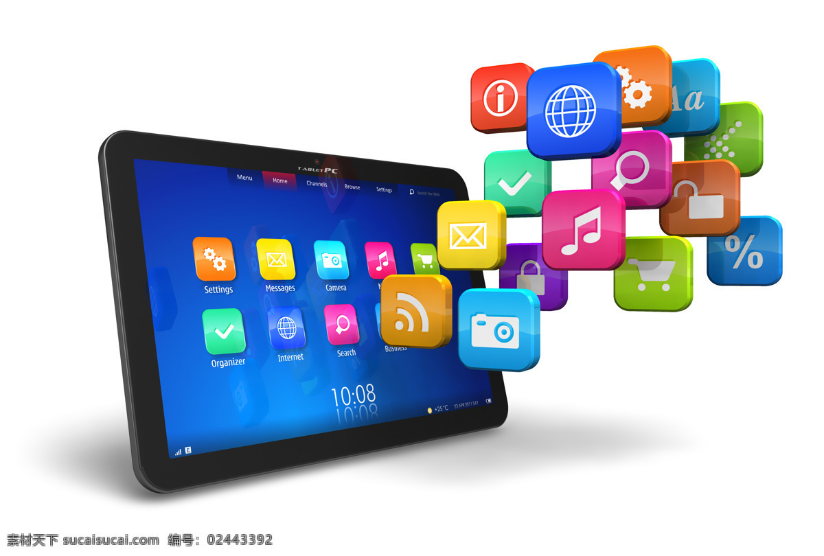 平板电脑 电脑科技 ipad2 数码科技 智能科技 电脑数码 生活百科 白色