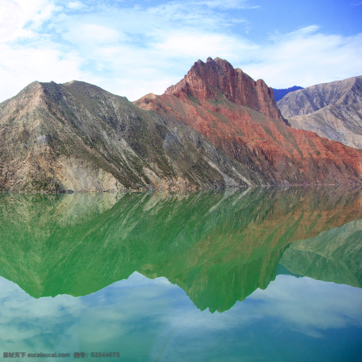 山水倒影 甘南贵德 山水 倒影 自然 山峦 山水风景 自然景观