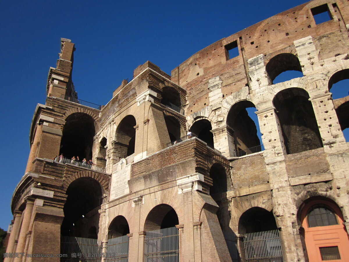古罗马 竞技场 一角 欧洲 建筑 旅游 国外旅游 旅游摄影