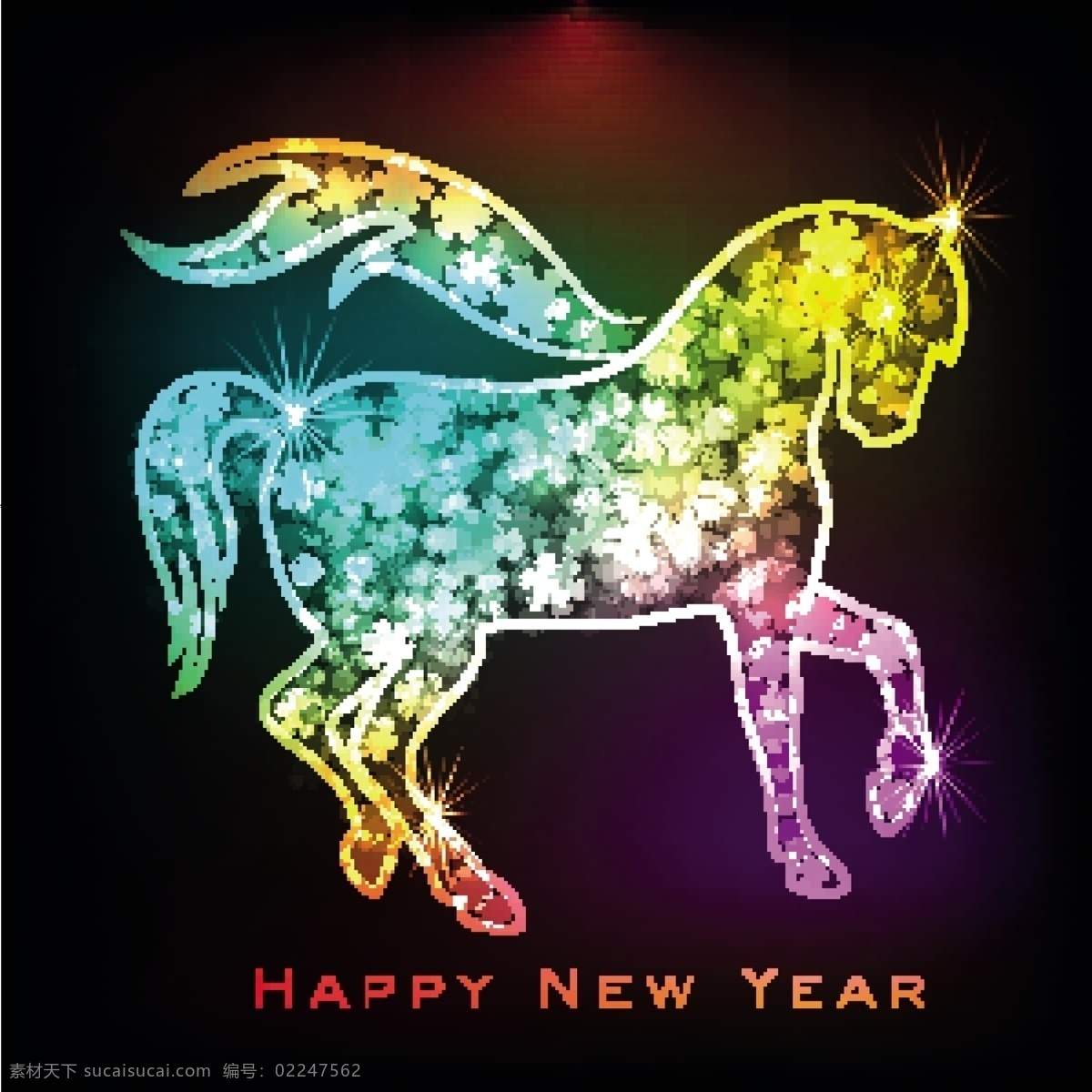 2014新年 动物 家禽家畜 节日庆祝 马年素材 马年 模板下载 生物世界 矢量素材 手绘 矢量 马 马创意广告 雪花 星光 手绘马 手绘骏马 手绘素描动物 素描 野生动物 文化艺术 节日素材 2015羊年