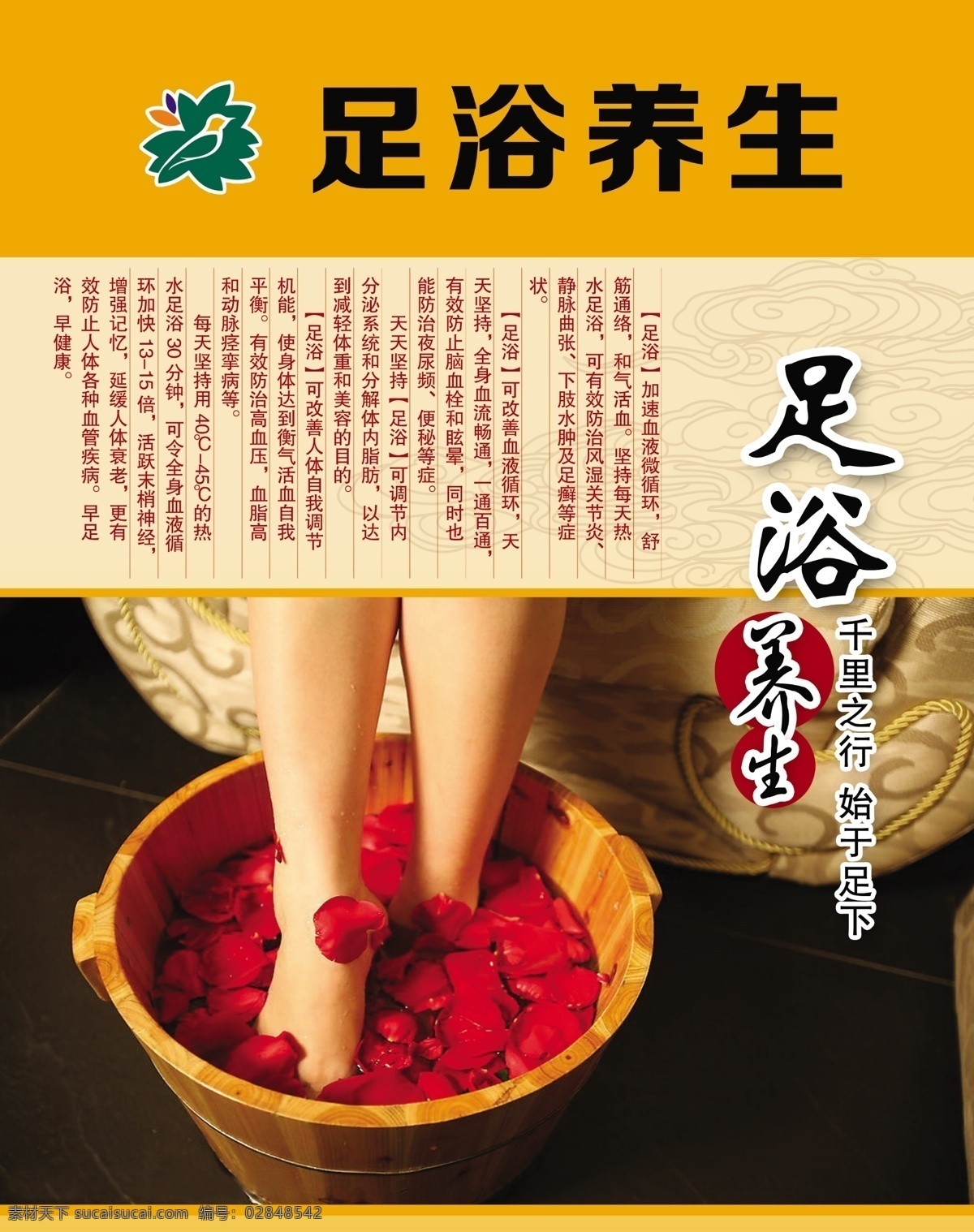足浴养生 足浴 养生 美容 美足 理疗