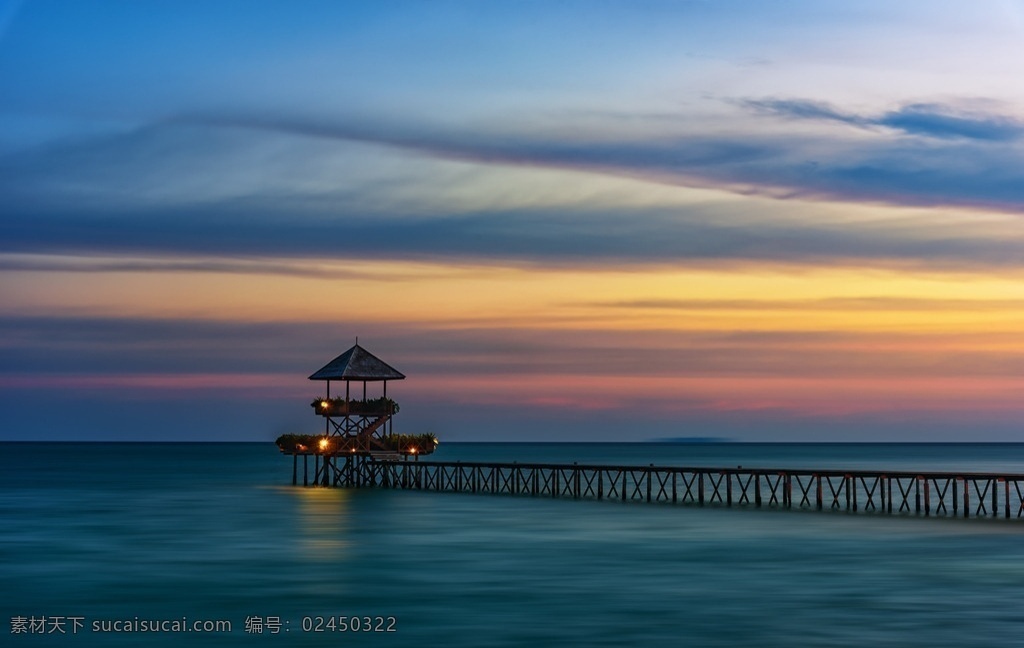蓝天海洋 天空 自然景观 自然风景 海边 桥 海景 灯塔 晚霞 美景 天空海洋 背景图 背景 自然美图 暗色背景图 远景 桌面背景