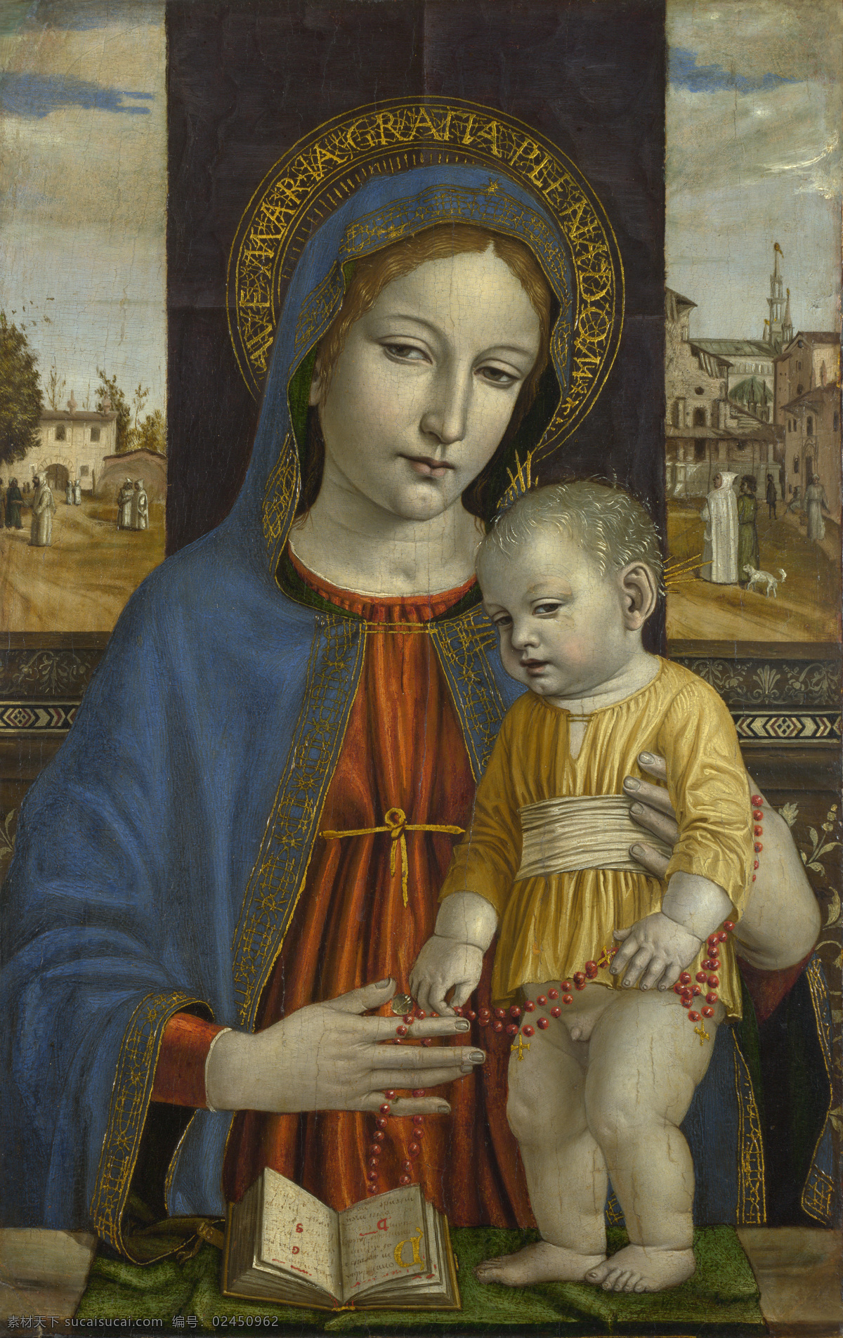 圣母玛利亚 世界名画 油画 西方油画 西方文化 绘画艺术 基督教 宗教绘画 圣母 玛利亚 书画文字 文化艺术 黑色