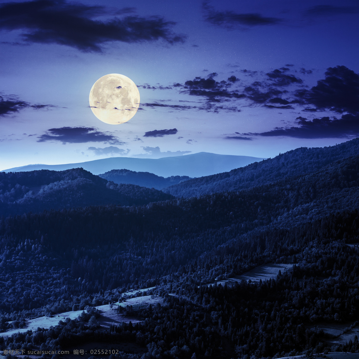 星空月亮 月亮 月亮的夜晚 天空 气氛 大气 神秘 梦 自然 光 月光 黑暗 银河 高清桌面背景 自然景观 自然风景