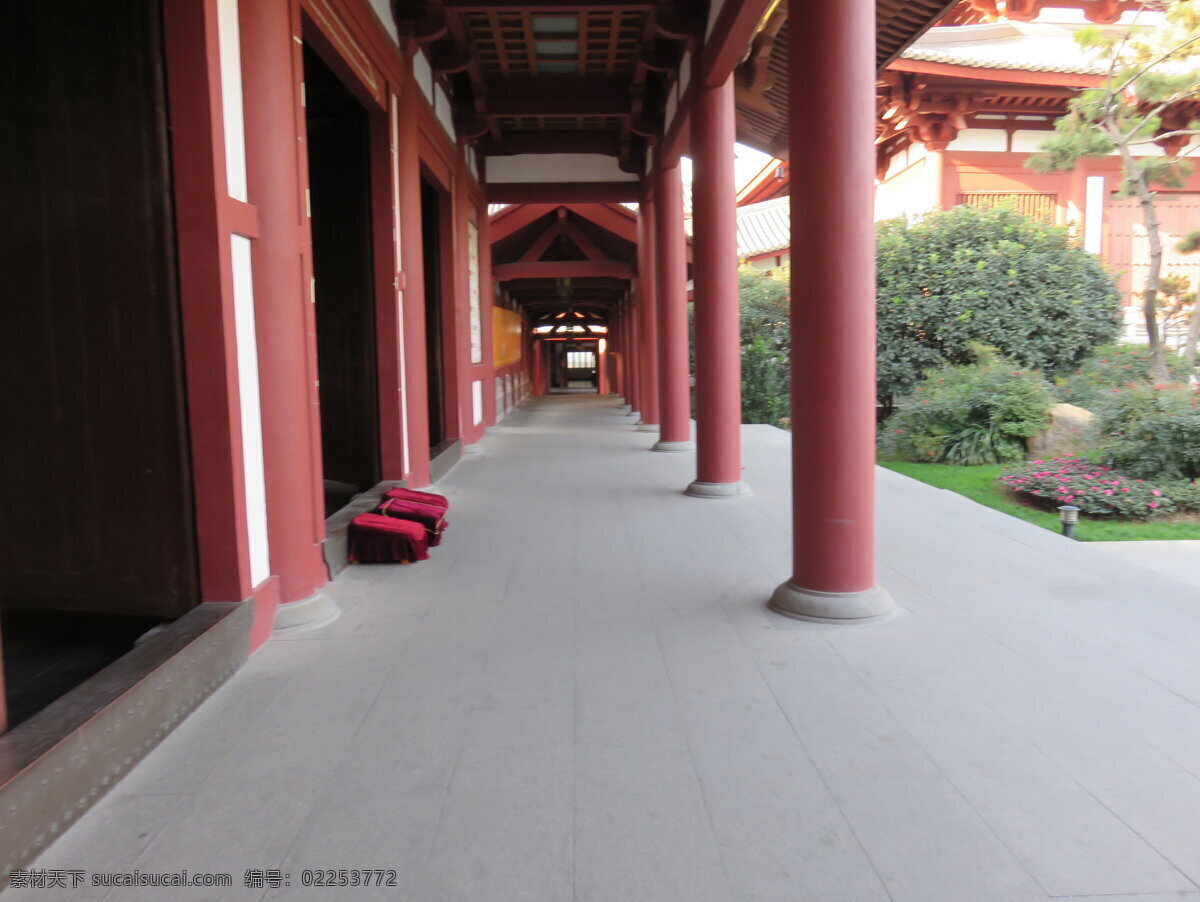 南翔云翔寺 寺院 寺庙 云翔寺 南翔 寺院走廊 jpg图片 旅游摄影