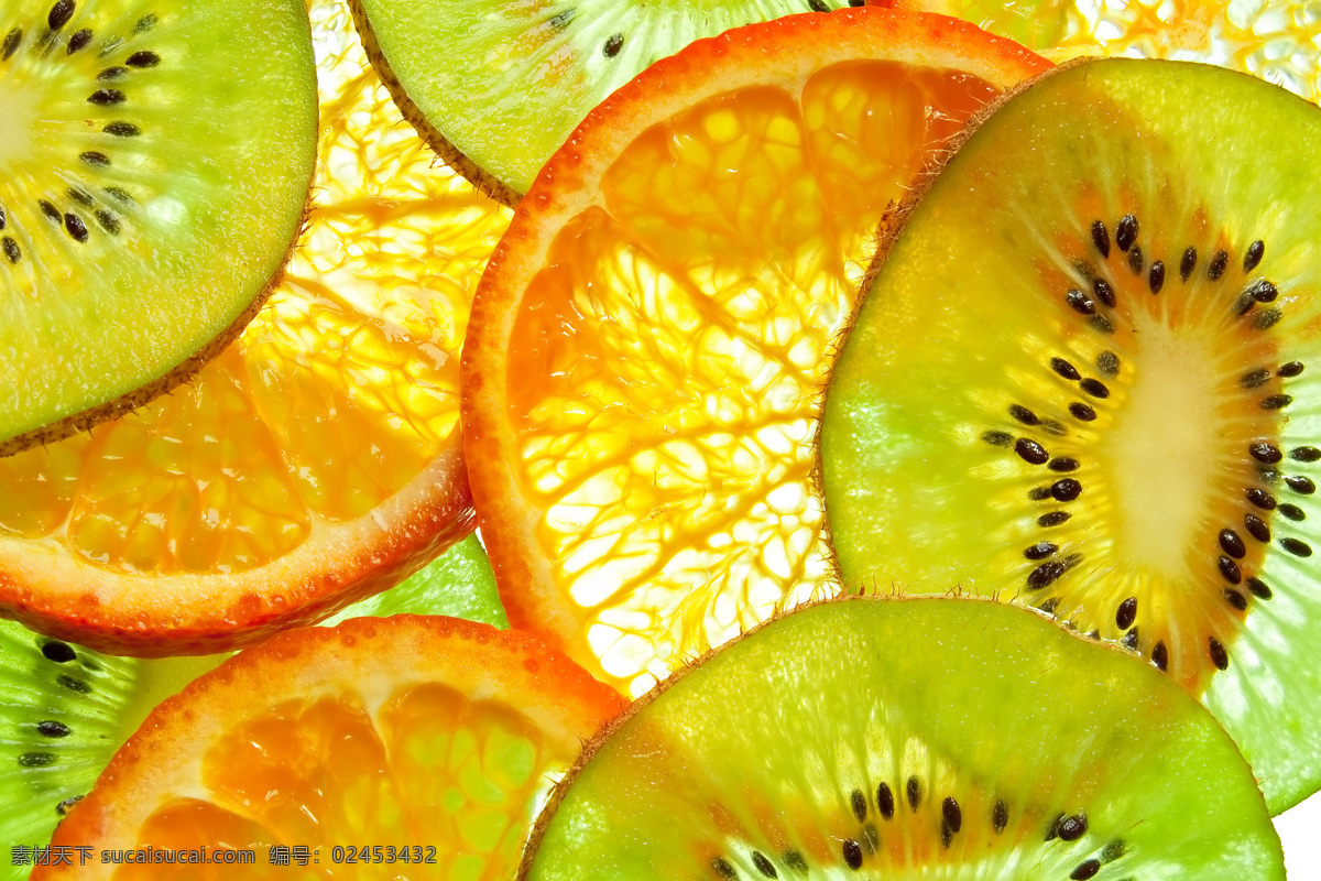 新鲜 水果 背景 新鲜水果 水果背景 猕猴桃 橙子 柠檬 水果图片 餐饮美食