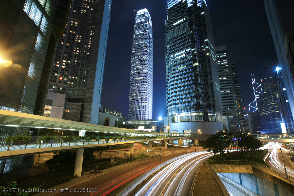 香港 夜景 城市 灯光 繁华 街景 风景 生活 旅游餐饮