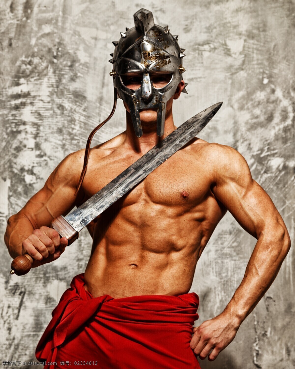 手 宝剑 武士 戴头盔的武士 战士 古代士兵 肌肉男 军事武器 现代科技