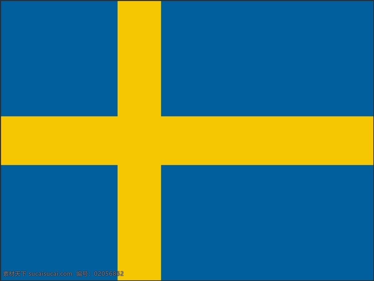 矢量瑞典国旗 矢量下载 网页矢量 商业矢量 logo大全