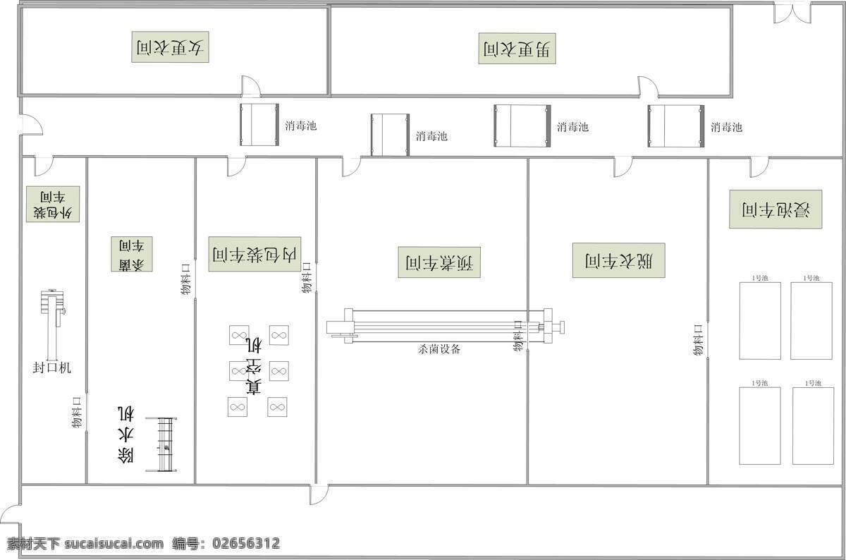 食品 加工厂 图纸 环境设计 加工 竹笋 施工图纸 cad素材 建筑图纸