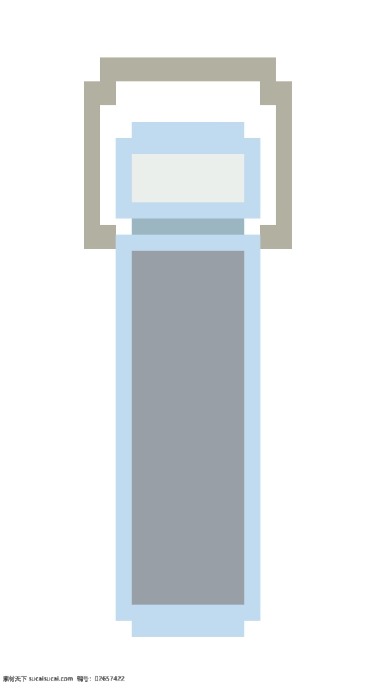 蓝色 电子秤 图案 插图 立体电子秤 蓝色电子称 电子产品 电子秤插图 科技电子秤 智能产品 卡通设计