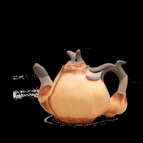 文雅 特色 黄褐色 茶壶 产品 实物 茶文化 产品实物 褐色茶壶 褐色茶具 简约风格