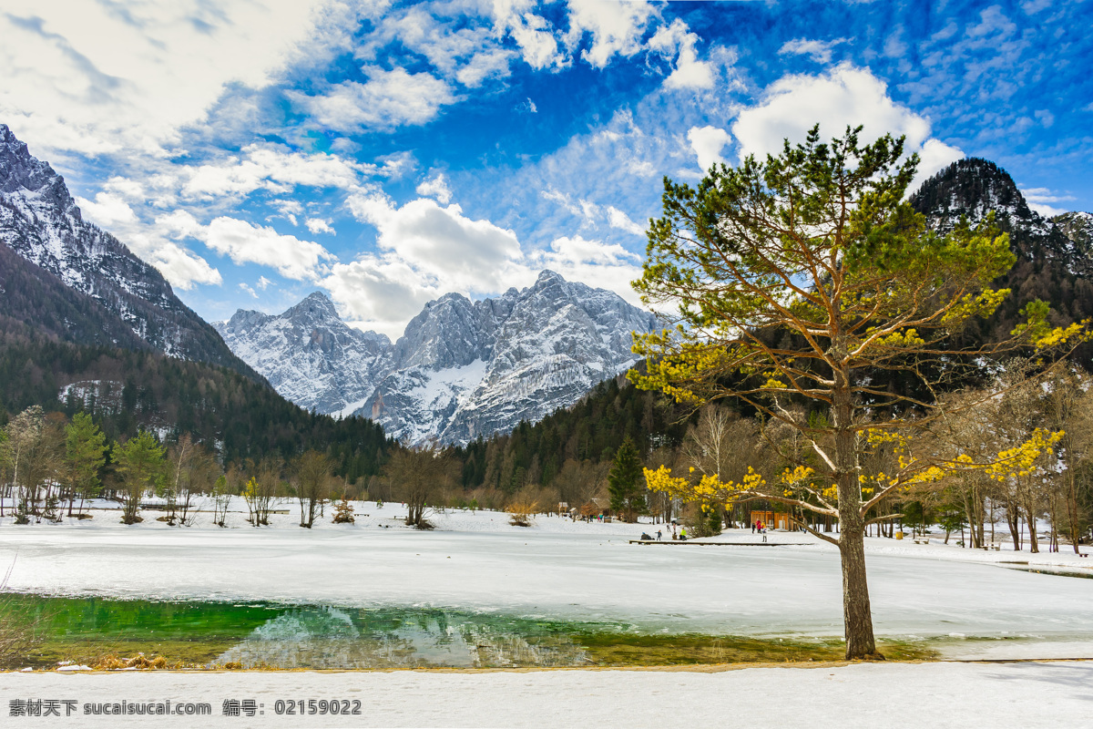 外景天空 天空 雪地 风景 背景 旅游摄影 国外旅游