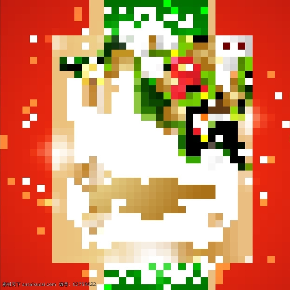 节日 相框 贺卡 矢量图 其他矢量图
